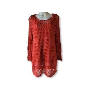 Crochet Tunic w/ Attached Tank